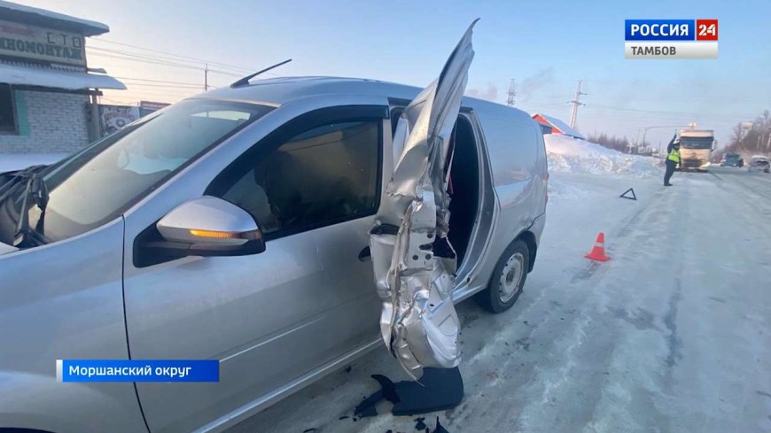 В регионе 2 февраля зарегистрировали тройное ДТП