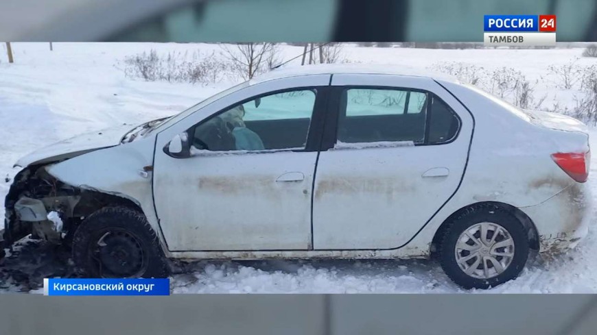 В Кирсановском округе столкнулись две легковушки