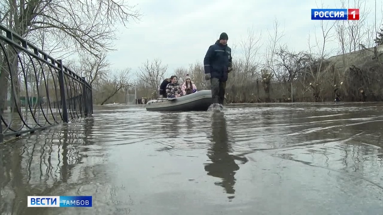 Почти 800 тамбовчан могут попасть в зону подтопления этой весной