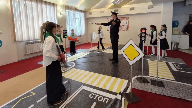 В обновлённом Автогородке Тамбова стартовали уроки безопасности на дороге для юных горожан