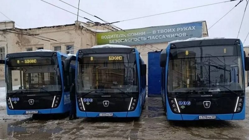 Автопарк МУП «Тамбовгортранс» пополнили три новых автобуса