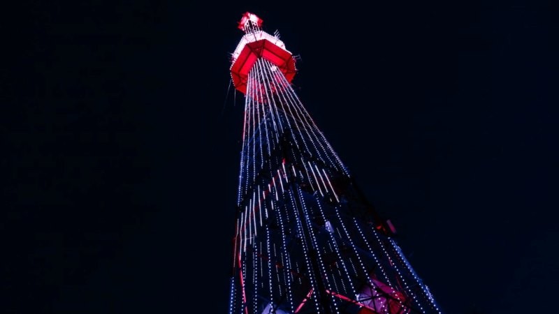 Тамбовская телебашня окрасится в праздничные цвета в честь 25-летия РТРС