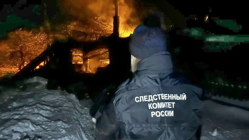 В Тамбовском округе при пожаре в частном доме погиб пенсионер