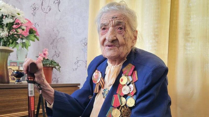 В Тамбове Ветеран Великой Отечественной войны Мария Павлова отметила 103-й день рождения