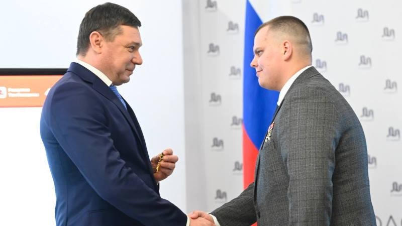 В День тамбовских героев Эдуарду Казымову присвоили звание «Почётный гражданин Тамбовской области»