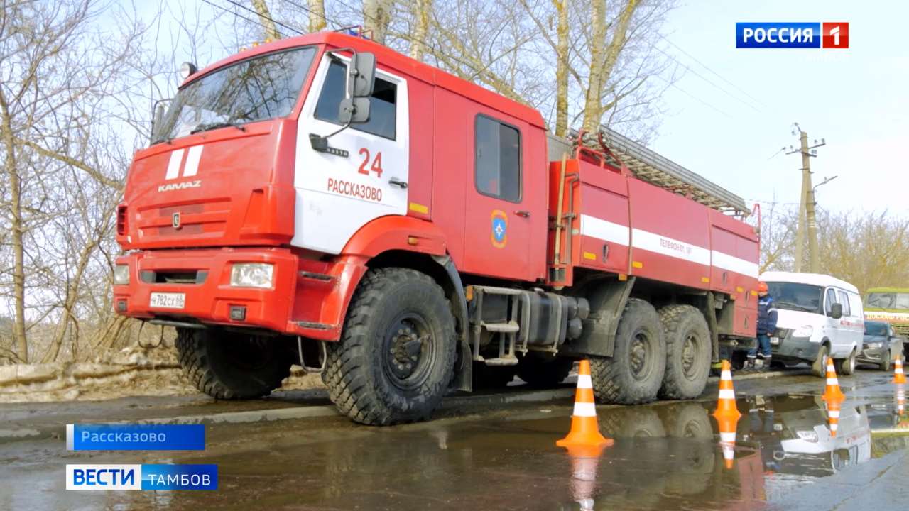 В Рассказове готовятся к паводку