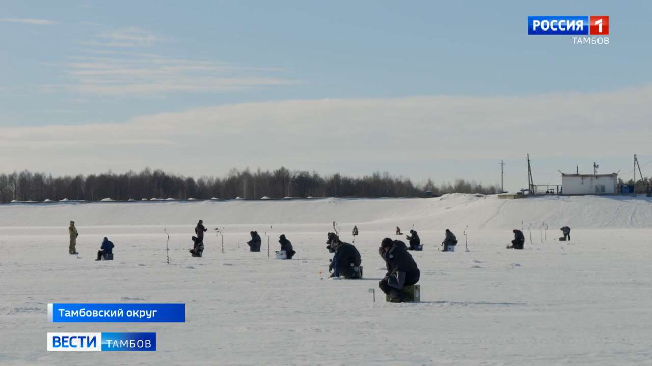 В Тамбовской области провели чемпионат региона по рыбной ловле со льда