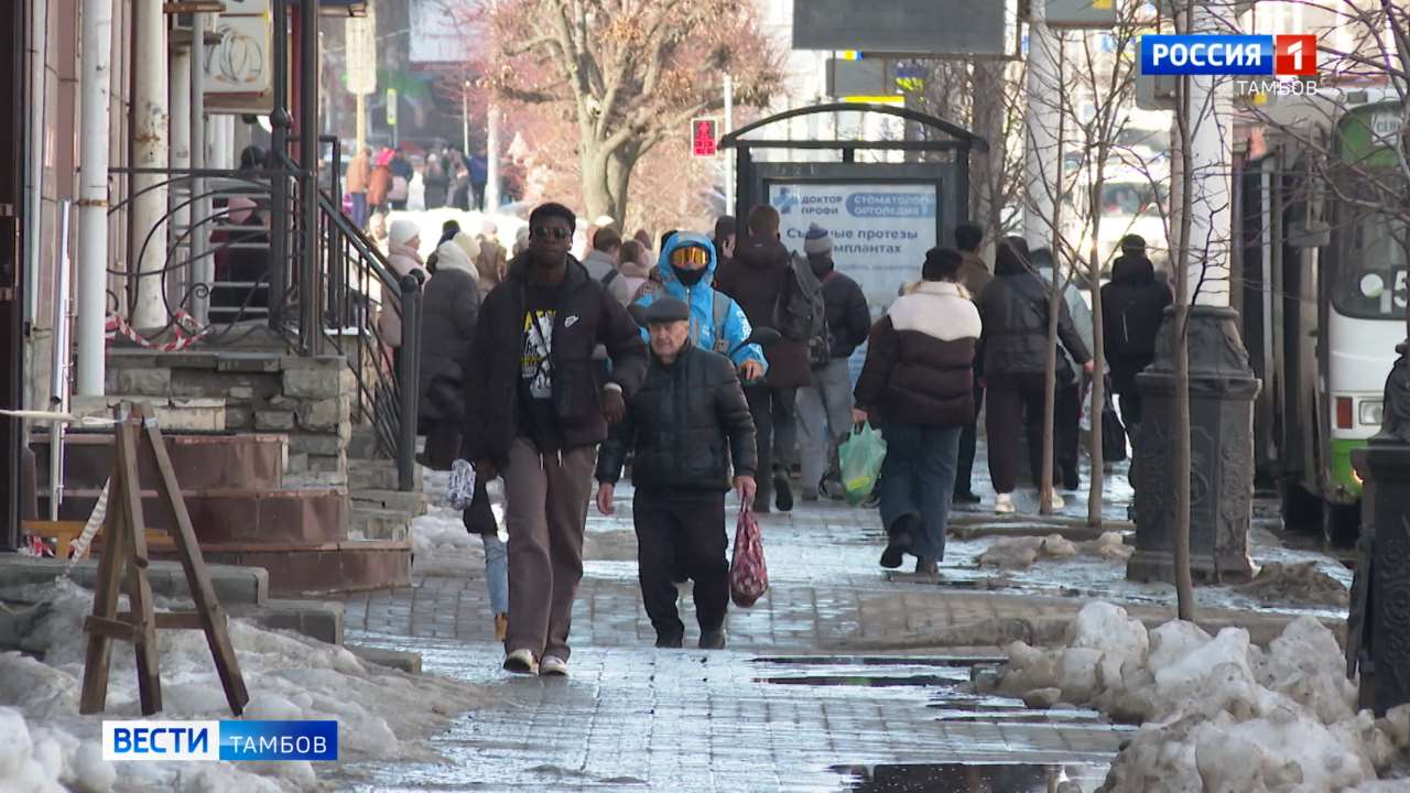 Весна робко пытается вступить в свои права