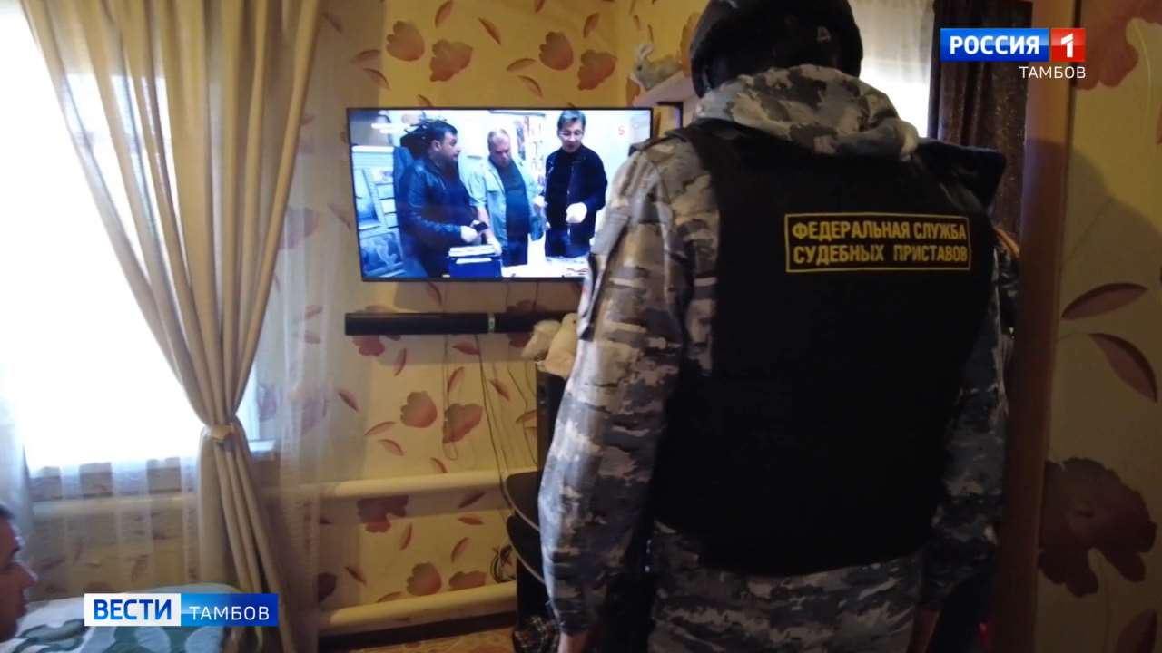 Тамбовские приставы продолжают работать с алиментщиками