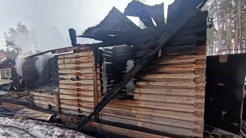 В селе Столовое при пожаре погибла 81-летняя женщина