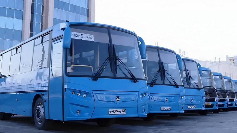Тамбовская область получит 7 новых автобусов для Мичуринска по программе льготного лизинга