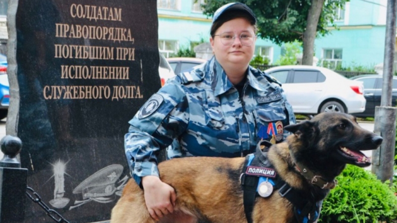 Служебная овчарка Марта из Мичуринска вошла в топ-10 международной премии