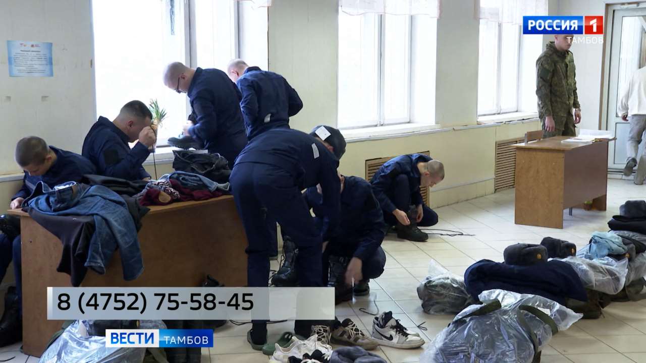 Стартовал весенний призыв стартовал: более 1200 тамбовчан отправятся на службу