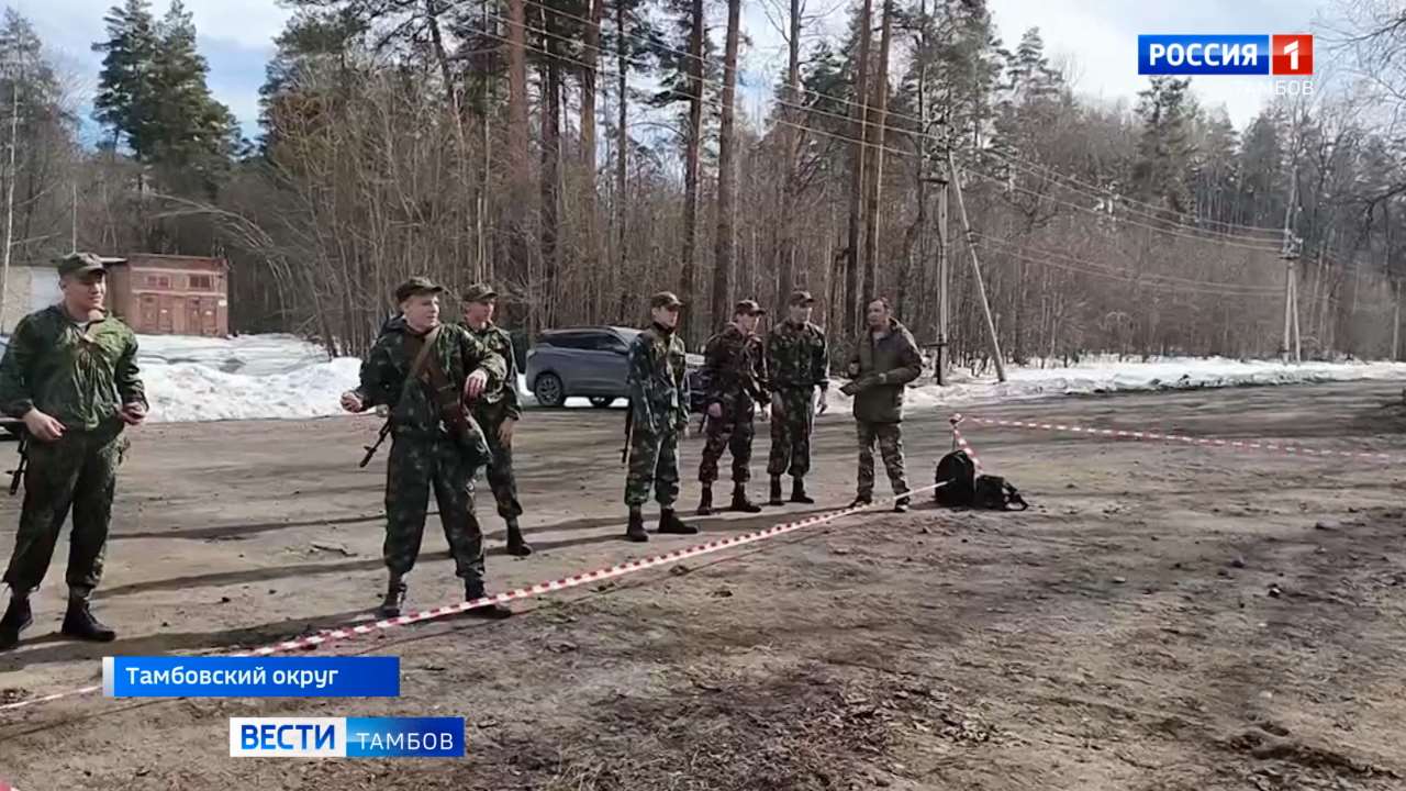 В Тамбовской области провели масштабный марш-бросок