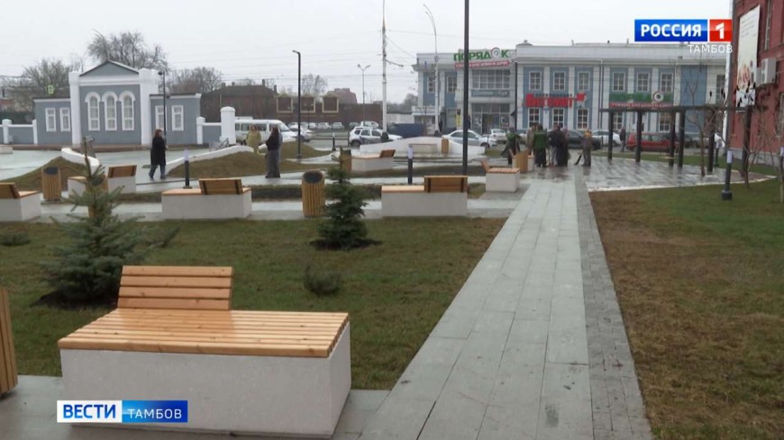 В Тамбове проверяют общественные пространства после зимы: сквер «Гармония» первым попал под инспекцию