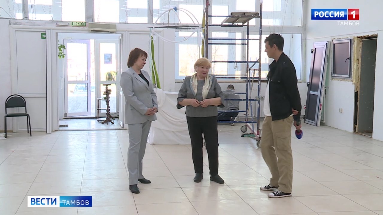 В Строителе преображается местный Дом культуры