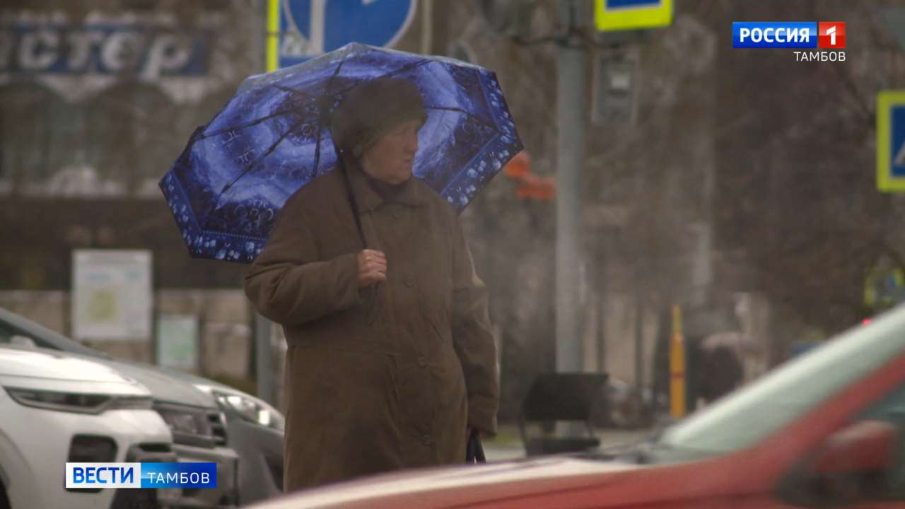 Дождливые выходные ожидают тамбовчан