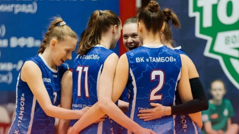 Тамбовские волейболистки сразятся за титул чемпионок Первой Лиги