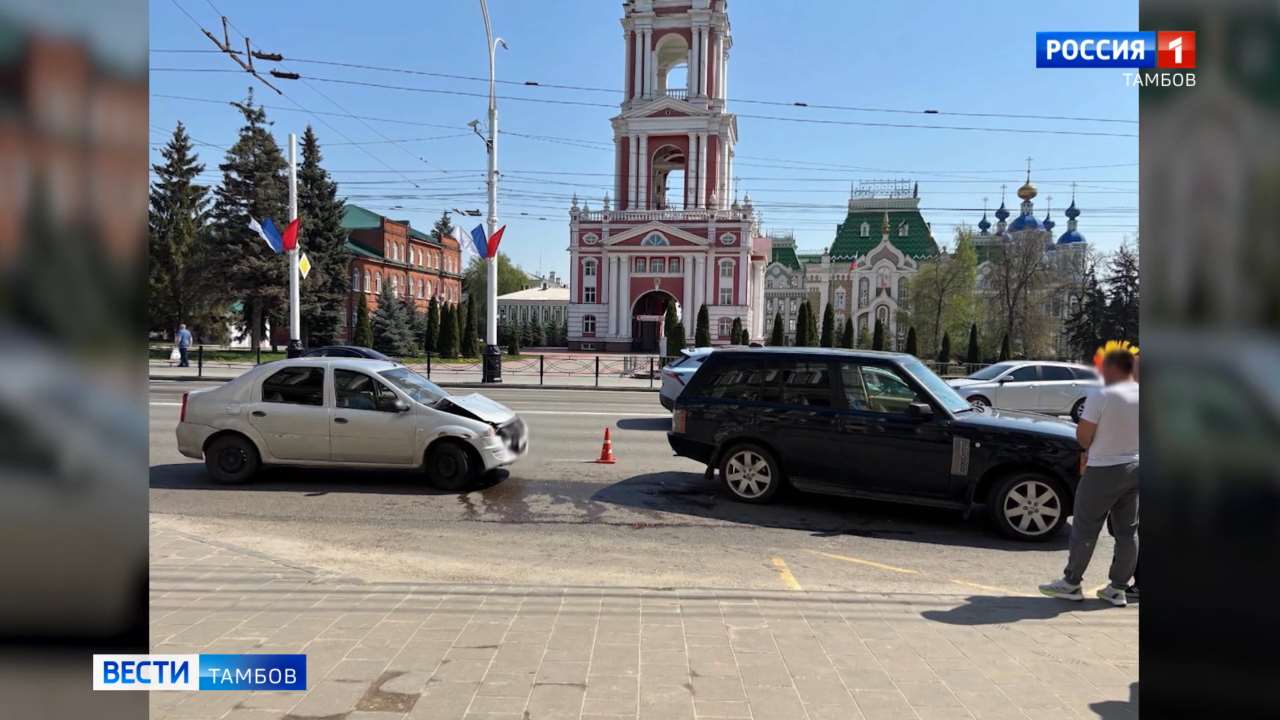 В Тамбове произошел ударный наезд на пешехода