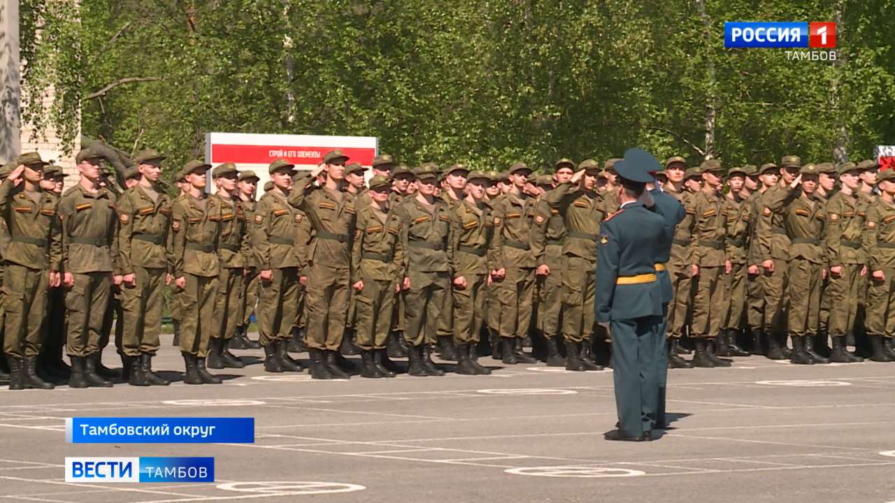 Державинцы традиционно провели парад, посвящённый Дню Победы