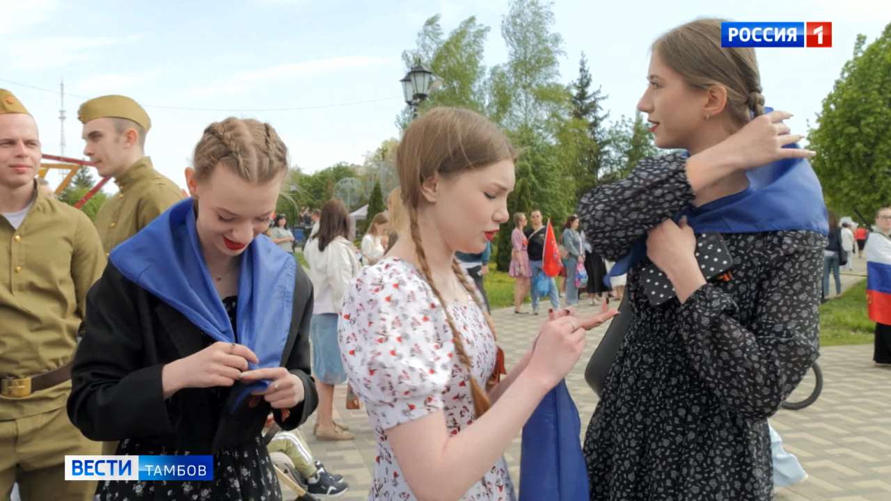Более 50 городов России охватила акция «Синий платочек» — в их числе и Тамбов