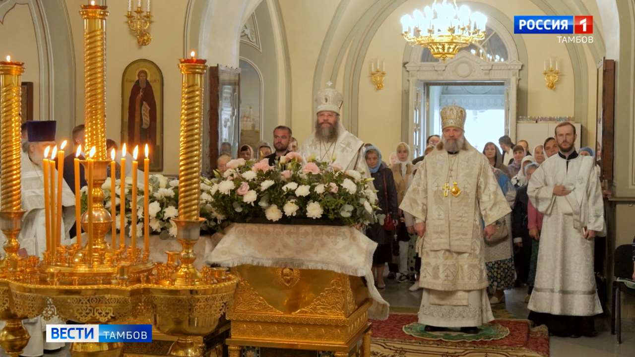 В Тамбове встретили Вышенскую икону Божьей Матери