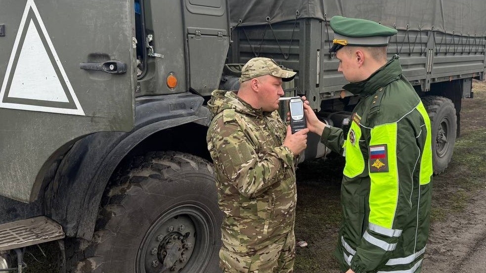 Тамбовские автоинспекторы следят за трезвостью водителей