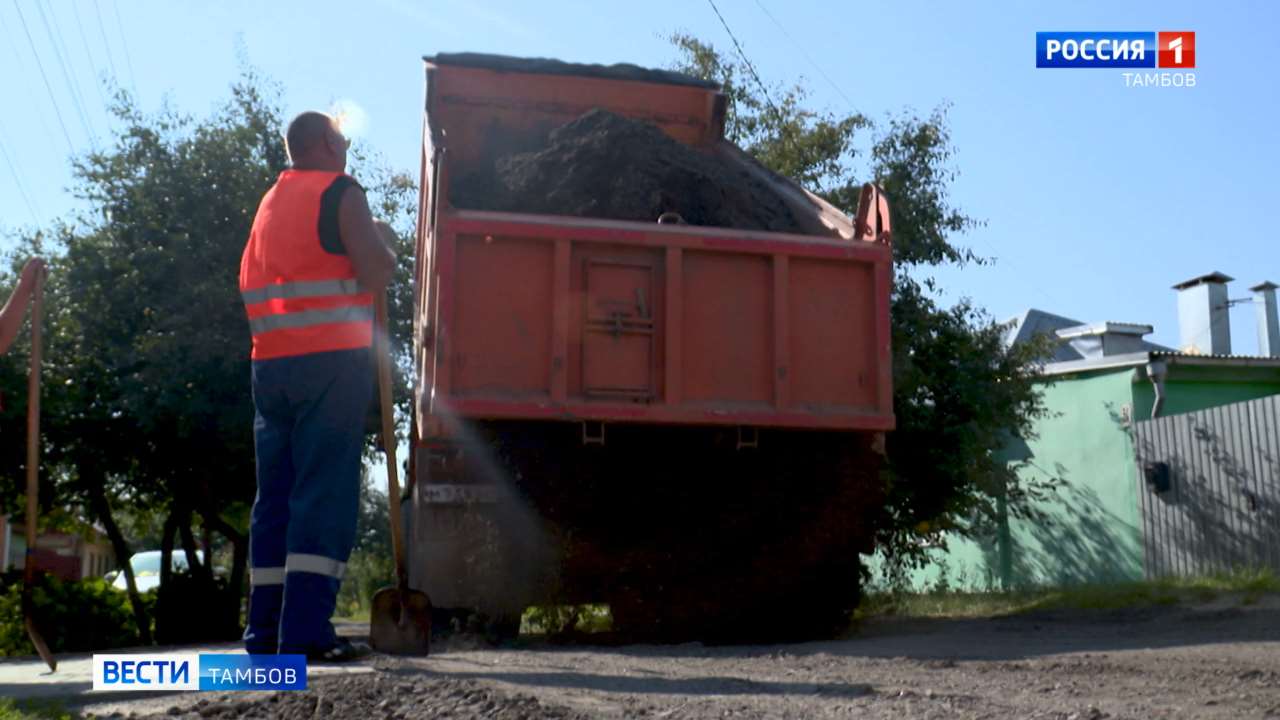 Просьбу услышали: в Тамбове выравнивают улицы частного сектора на севере