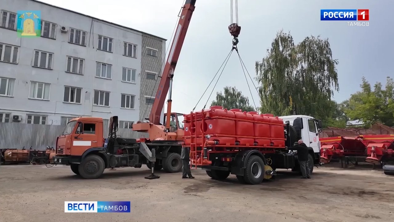 В Тамбове переоборудуют новую технику для зимы