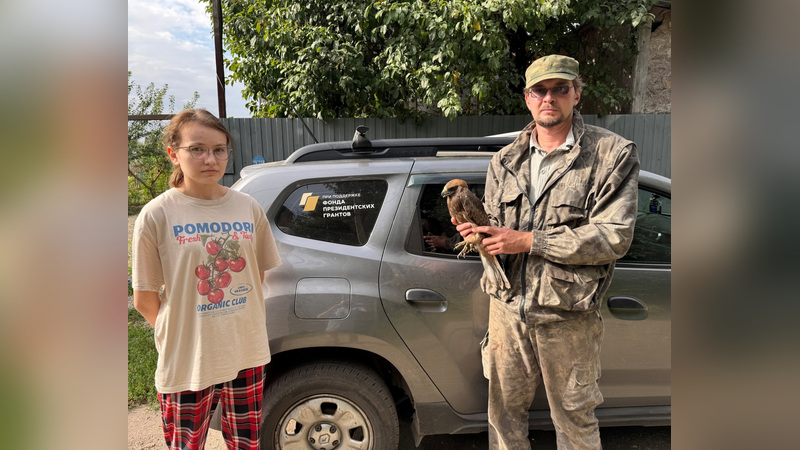 В мичуринском Центре охраны хищных птиц появился новый подопечный — орёл-карлик