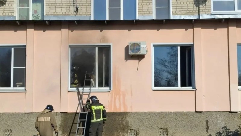 В Моршанске произошёл пожар в стоматологической поликлинике