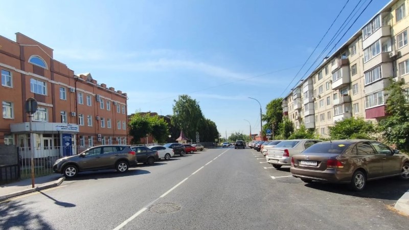 В Тамбове завершили ремонт улиц Чичканова и Бориса Васильева